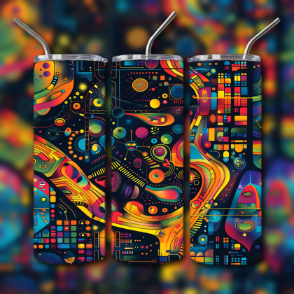 Psychedelic Tumbler