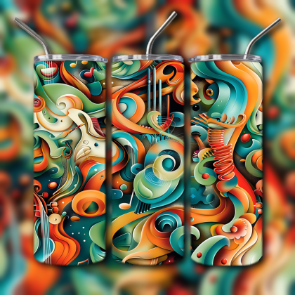 Psychedelic Tumbler