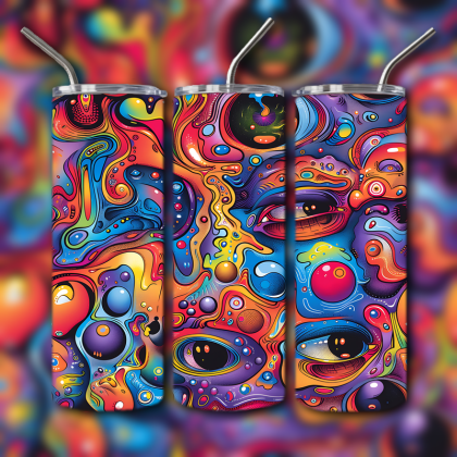 Psychedelic Tumbler