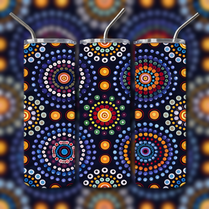 Psychedelic Tumbler