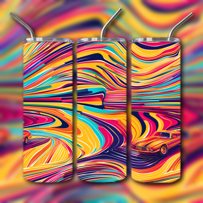 Psychedelic Tumbler