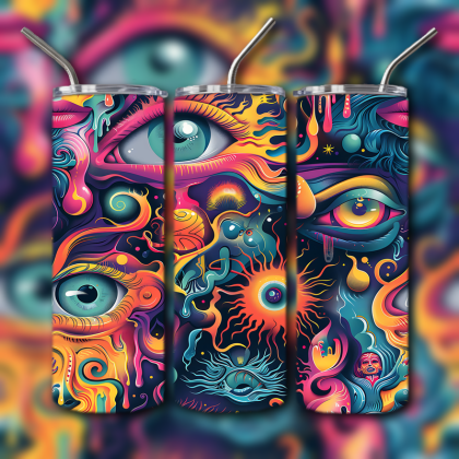 Psychedelic Tumbler