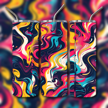 Psychedelic Tumbler