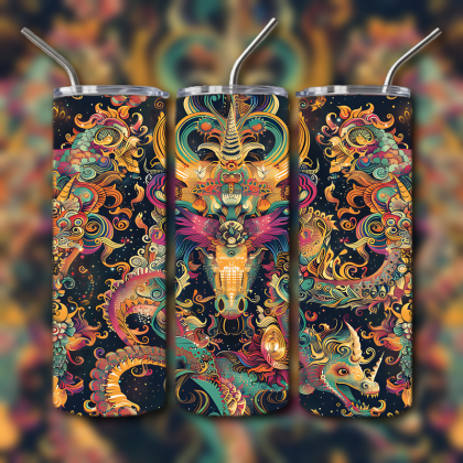 Psychedelic Tumbler
