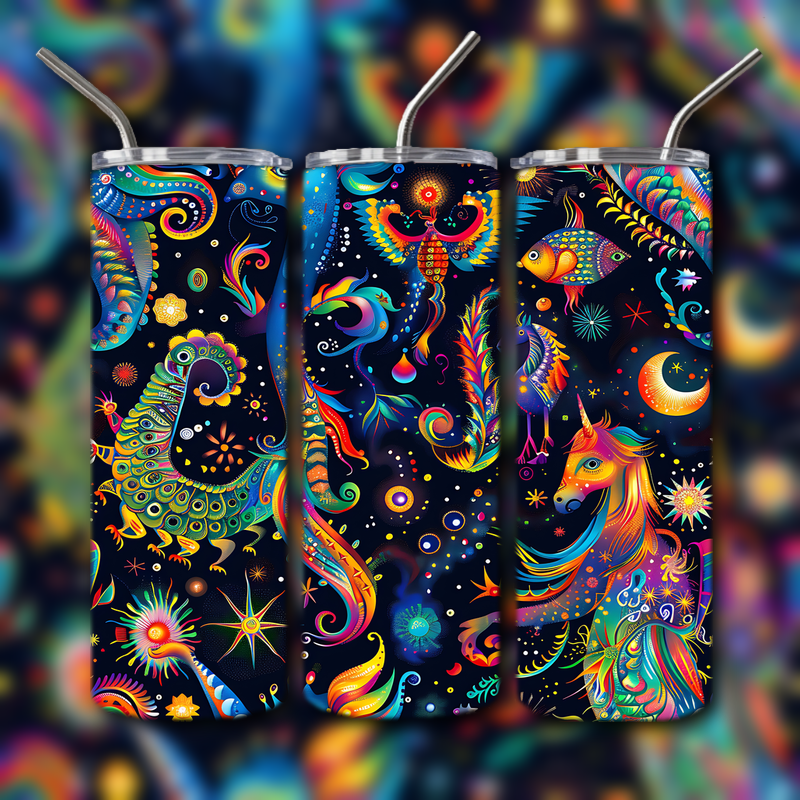 Psychedelic Tumbler