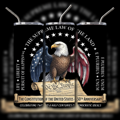 God and Country Patriotic Tumbler