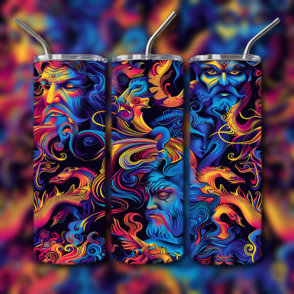 Psychedelic Tumbler