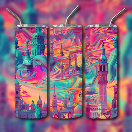 Psychedelic Tumbler