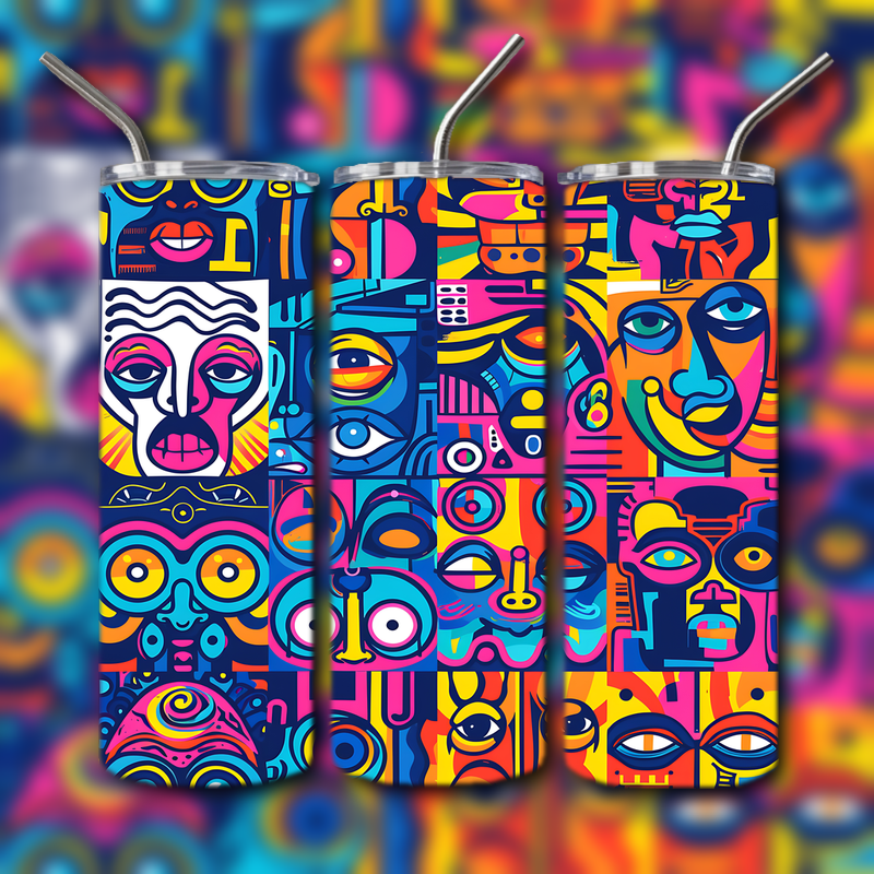Psychedelic Tumbler