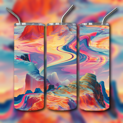 Psychedelic Tumbler