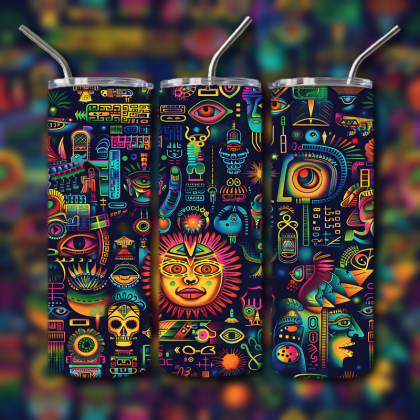 Psychedelic Tumbler