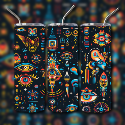 Psychedelic Tumbler