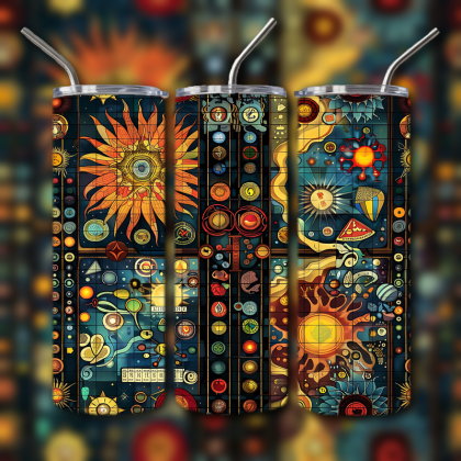 Psychedelic Tumbler