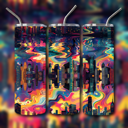 Psychedelic Tumbler
