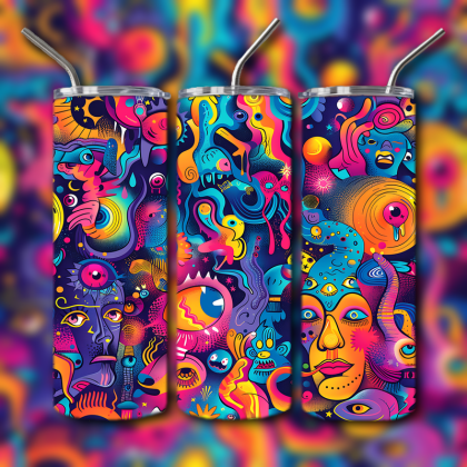 Psychedelic Tumbler
