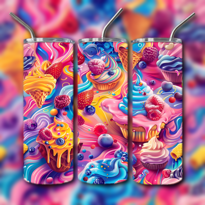 Psychedelic Tumbler
