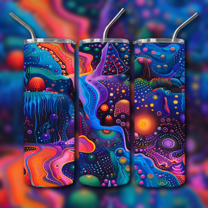 Psychedelic Tumbler