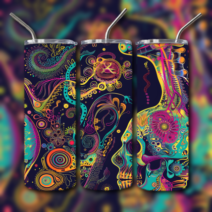 Psychedelic Tumbler