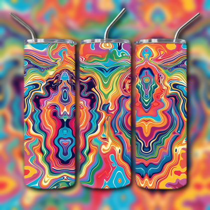 Psychedelic Tumbler