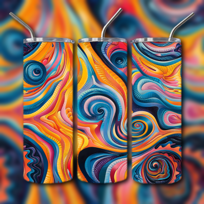 Psychedelic Tumbler