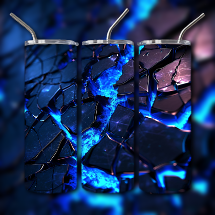 Abstract 3D Art Tumbler