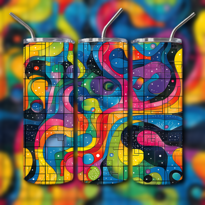 Psychedelic Tumbler