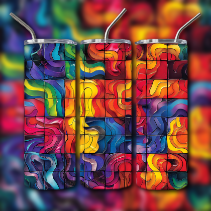 Psychedelic Tumbler