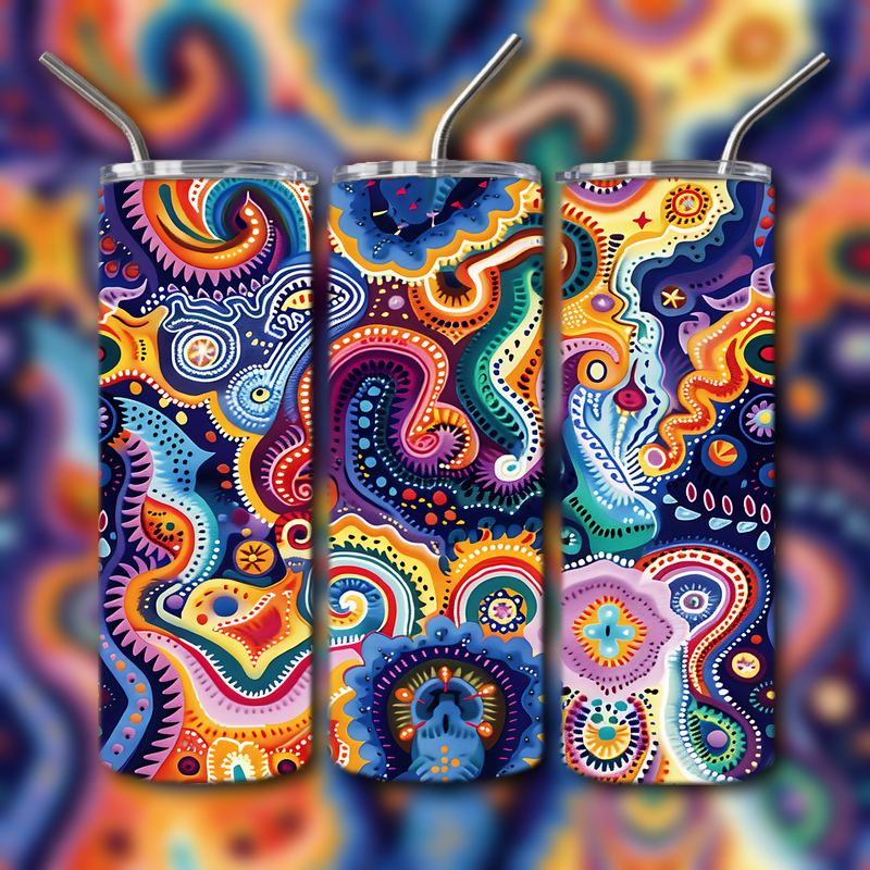 Psychedelic Tumbler