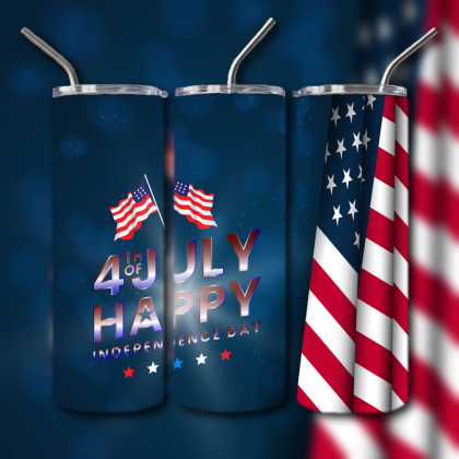 4th of July Tumbler