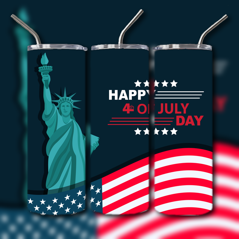 4th of July Tumbler