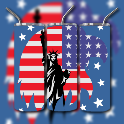 4th of July Tumbler