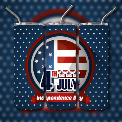 4th of July Tumbler