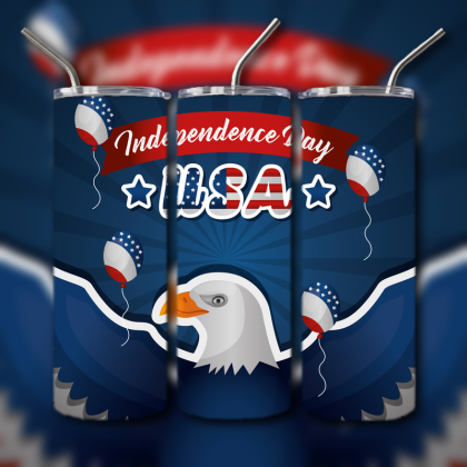 4th of July Tumbler