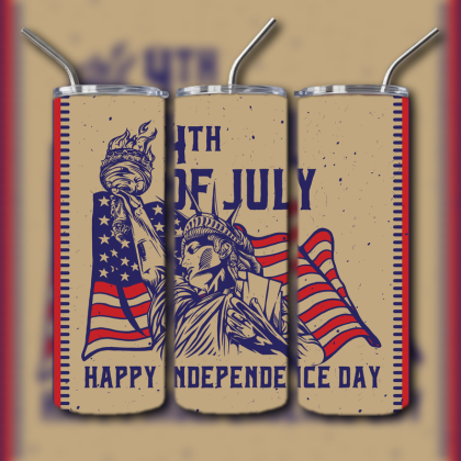 4th of July Tumbler