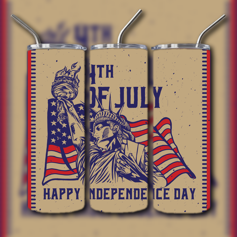 4th of July Tumbler