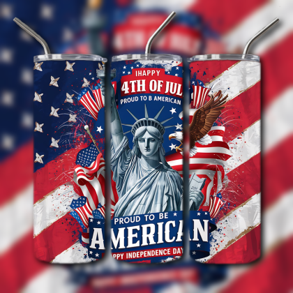 4th of July Tumbler
