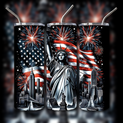 4th of July Tumbler
