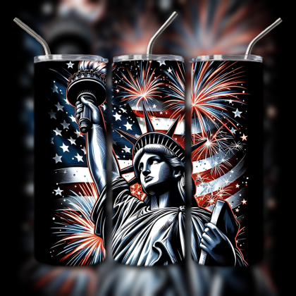 4th of July Tumbler