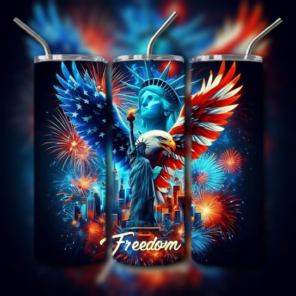 4th of July Tumbler