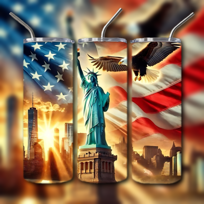 4th of July Tumbler
