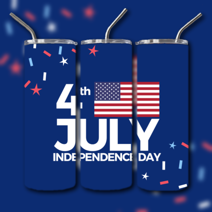 4th of July Tumbler