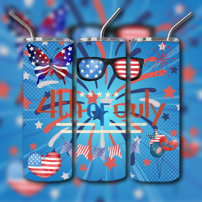 4th of July Tumbler