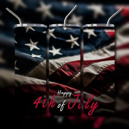 4th of July Tumbler
