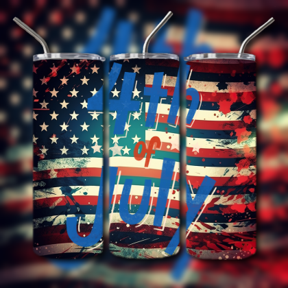 4th of July Tumbler