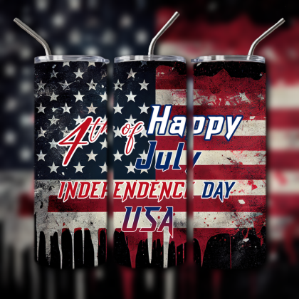 4th of July Tumbler