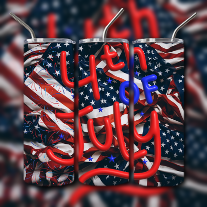 4th of July Tumbler