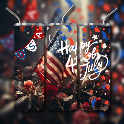4th of July Tumbler