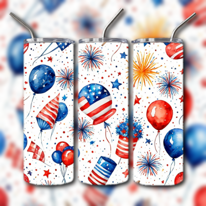 4th of July Tumbler