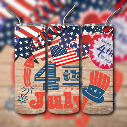 4th of July Tumbler
