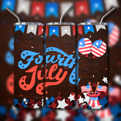 4th of July Tumbler